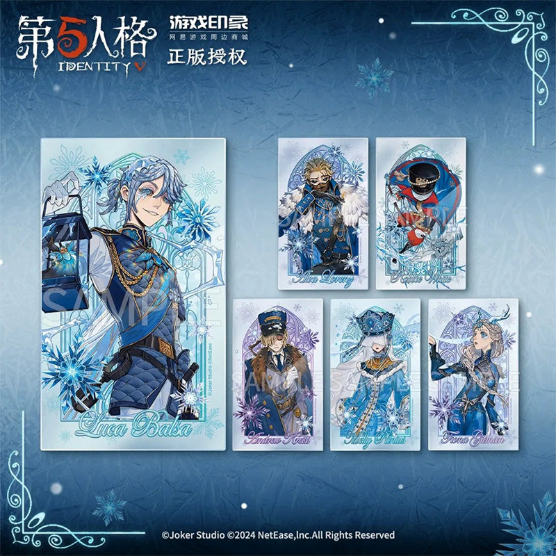 Identity V | Frozen Kingdom Series Clear Photo Card 7 Characters Set