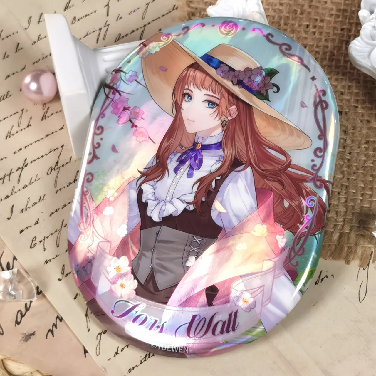 LOTM丨Blossoms World Series Colorful Oval Badge Amon Klein