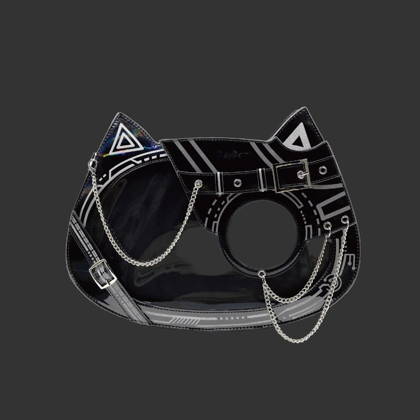 Cyberpunk Itabag Glow in the Dark Large Capacity Backpack