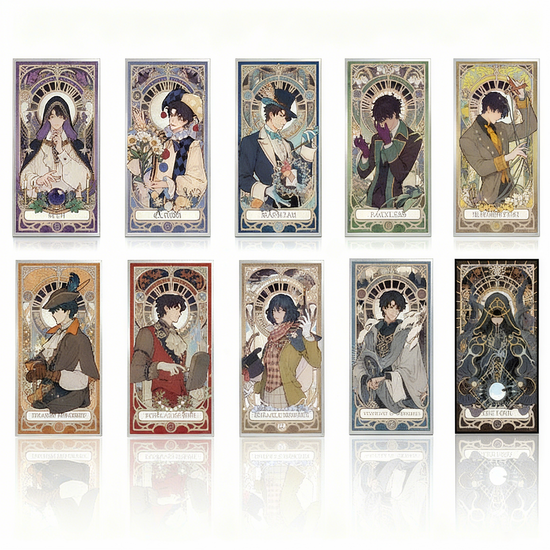 Capture The Fool's Magic: LOTM Klein Birthday Glitter Acrylic Art