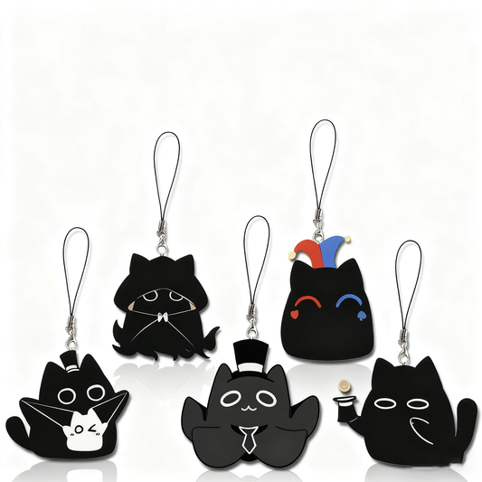 Carry the Mystery: LOTM Klein Cat Acrylic Charms for Fans
