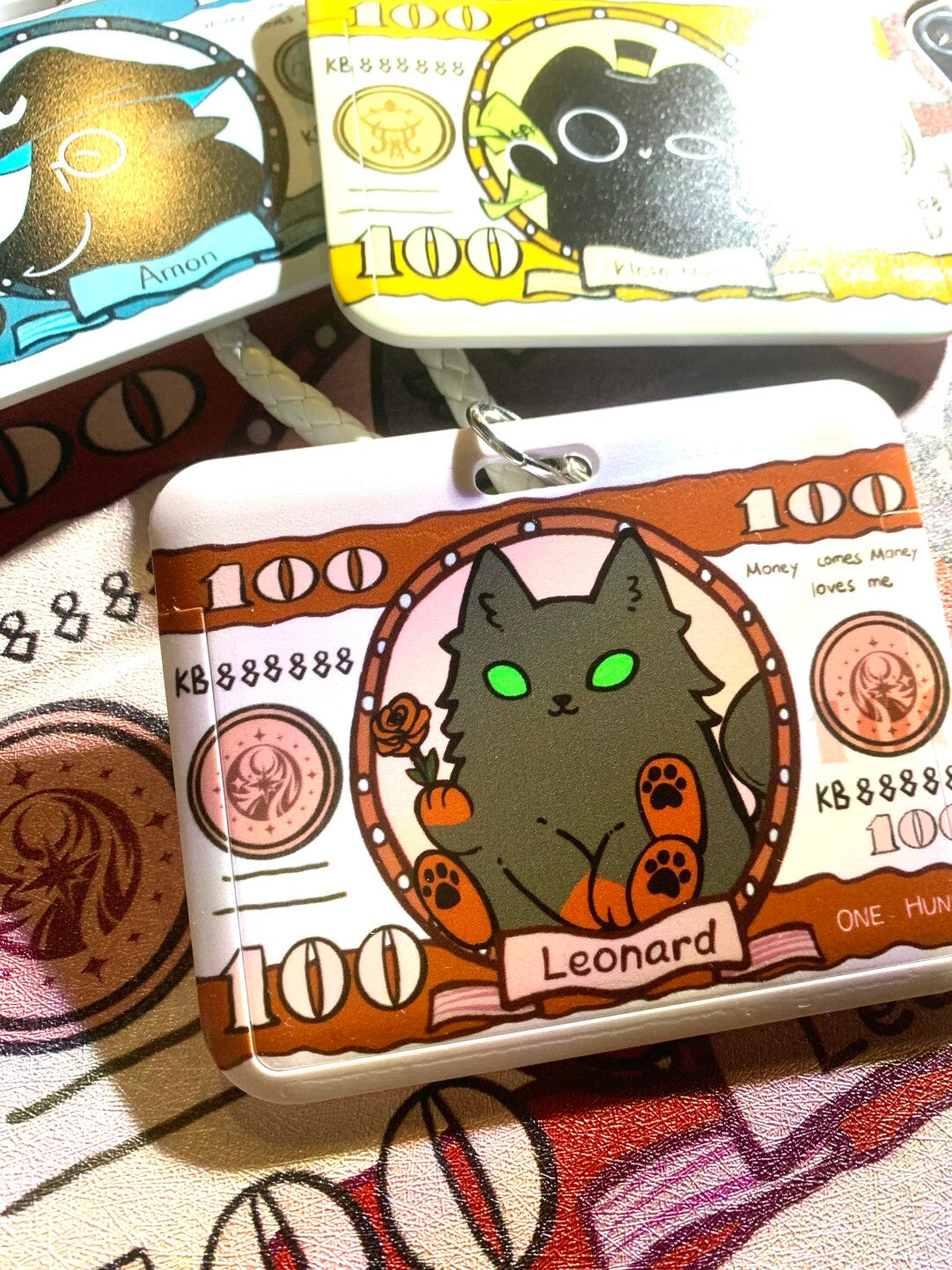 LOTM | Cat Klein Card Holder Card Sleeve Amon