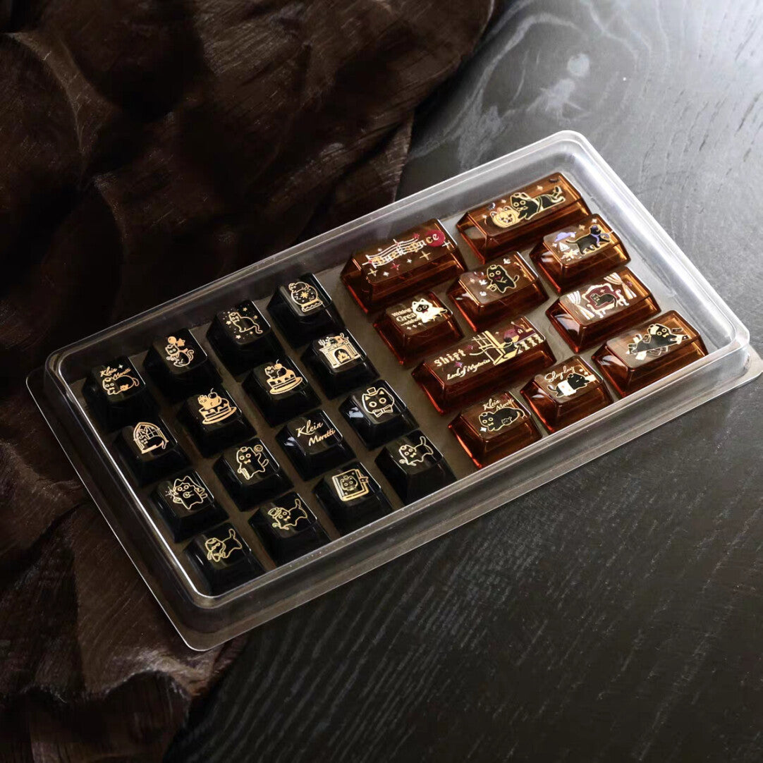 LOTM | Klein Cat Concept Keycaps 26keys Expansion Set