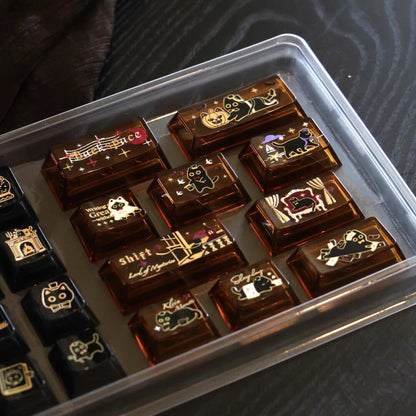 LOTM | Klein Cat Concept Keycaps 26keys Expansion Set