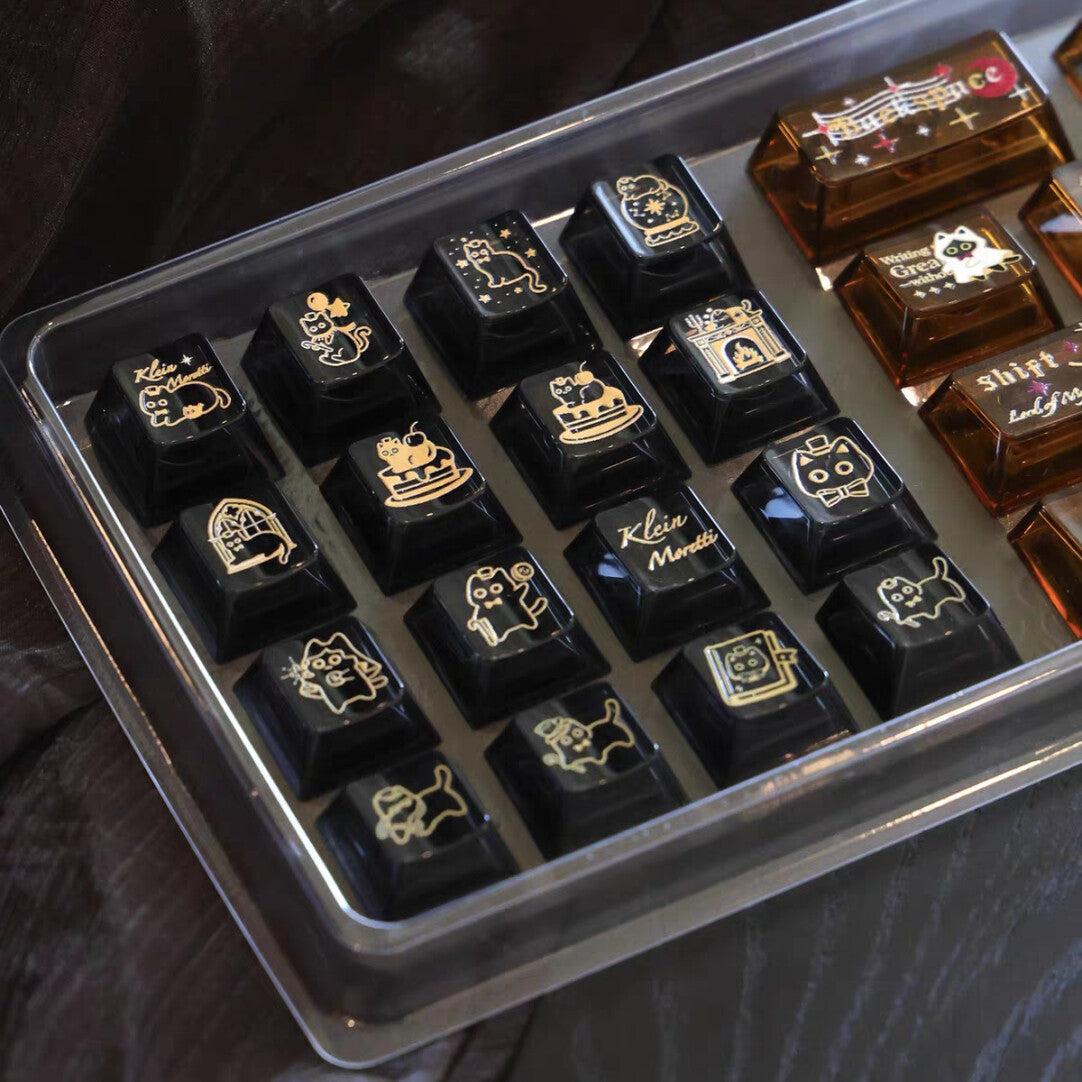 LOTM | Klein Cat Concept Keycaps 26keys Expansion Set