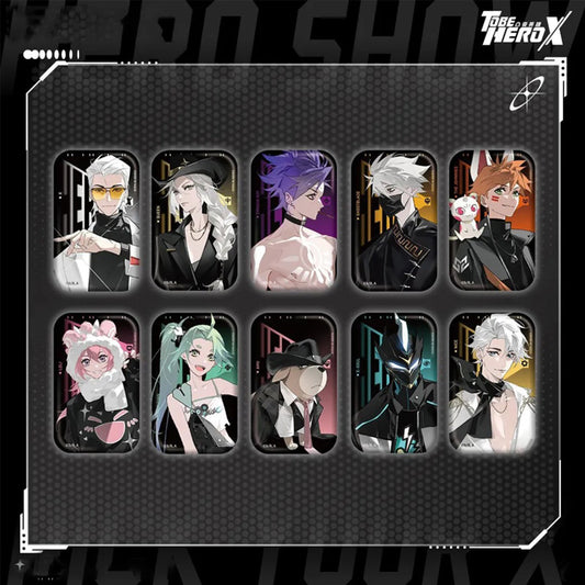 To Be Hero X | Animation HERO SHOW Series Badge Key chain Photo Card Blind Box