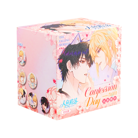 《The Falling Merman》Beautiful badge - Ten packs of high quality exclusive protagonist Flash