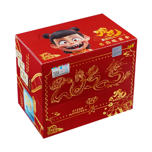 Only on live【L3B BAO MI HUA+4】Nezha 2 Card Blind Box Collectible Card Game Accessories TCG