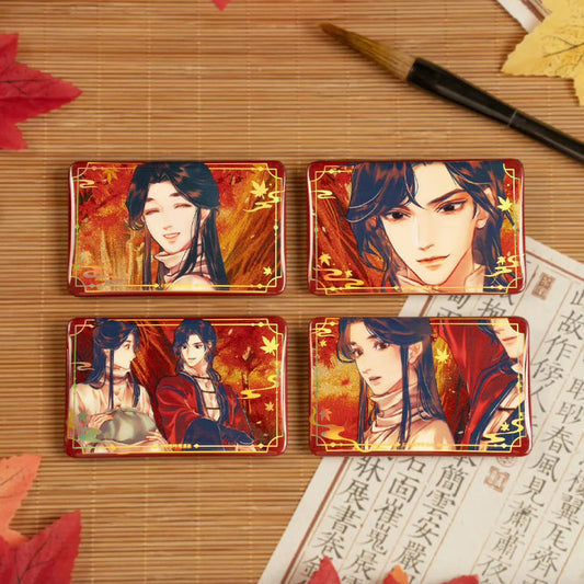 Heaven Official's Blessing | Gleaming Memories Series Square Tin Badge Blind Box