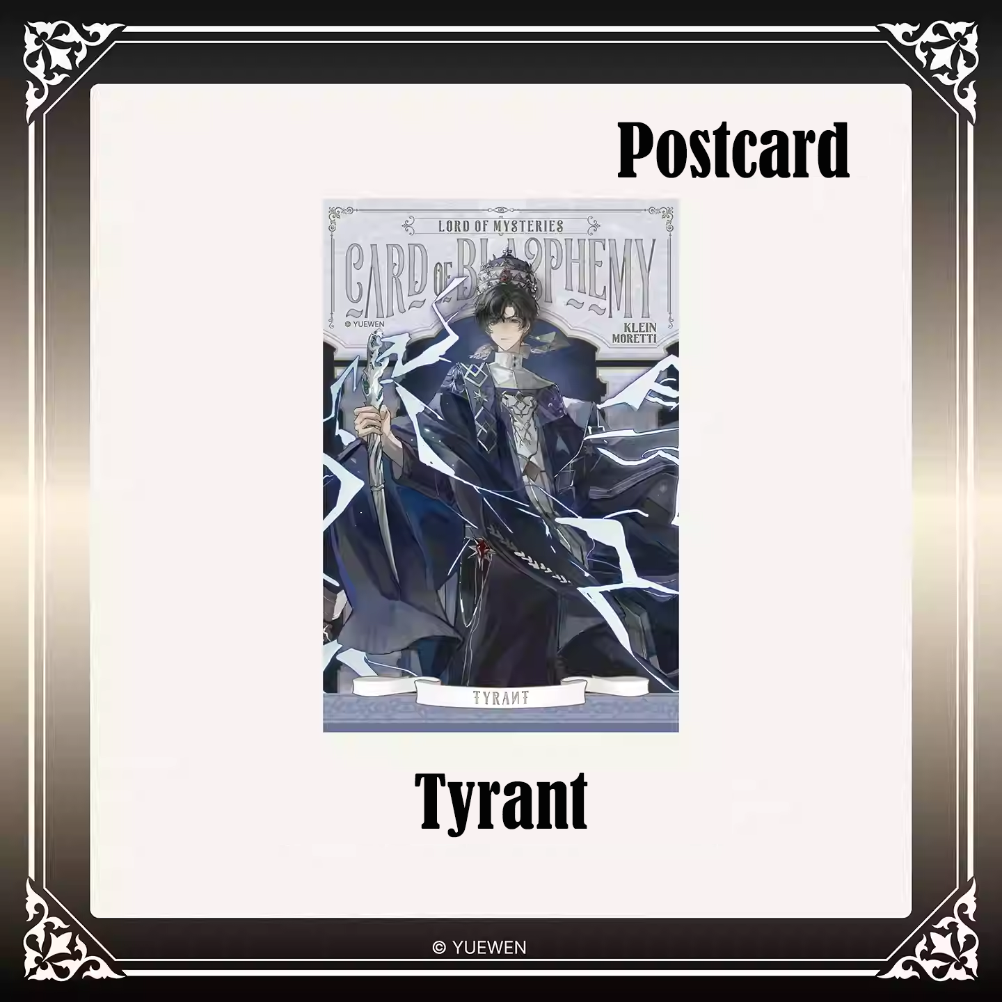 LOTM | Card Of Blasphemer Series Collectible Cards Set