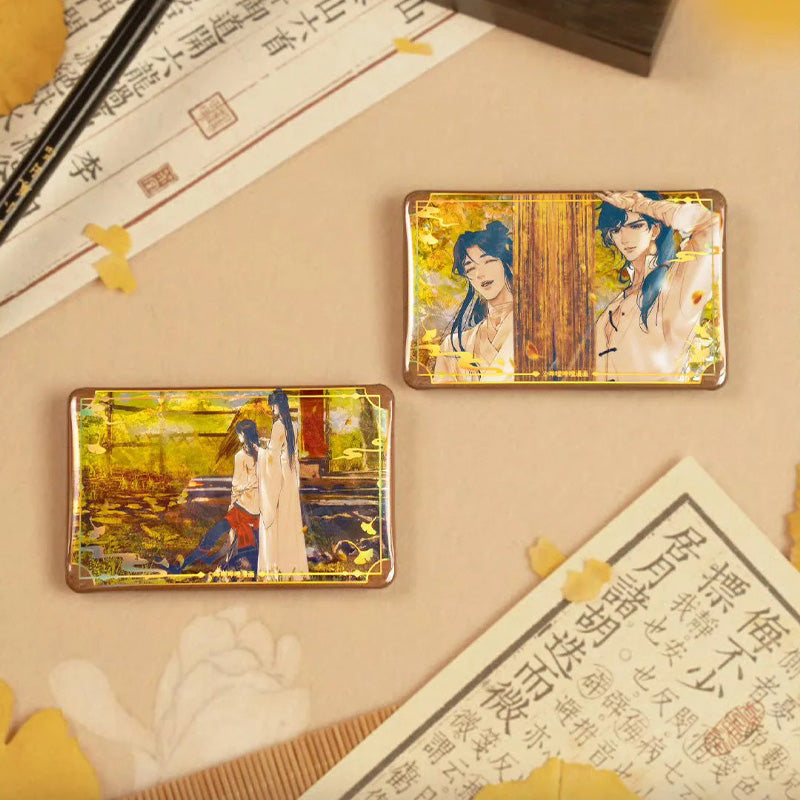 Heaven Official's Blessing | Gleaming Memories Series Square Tin Badge Blind Box