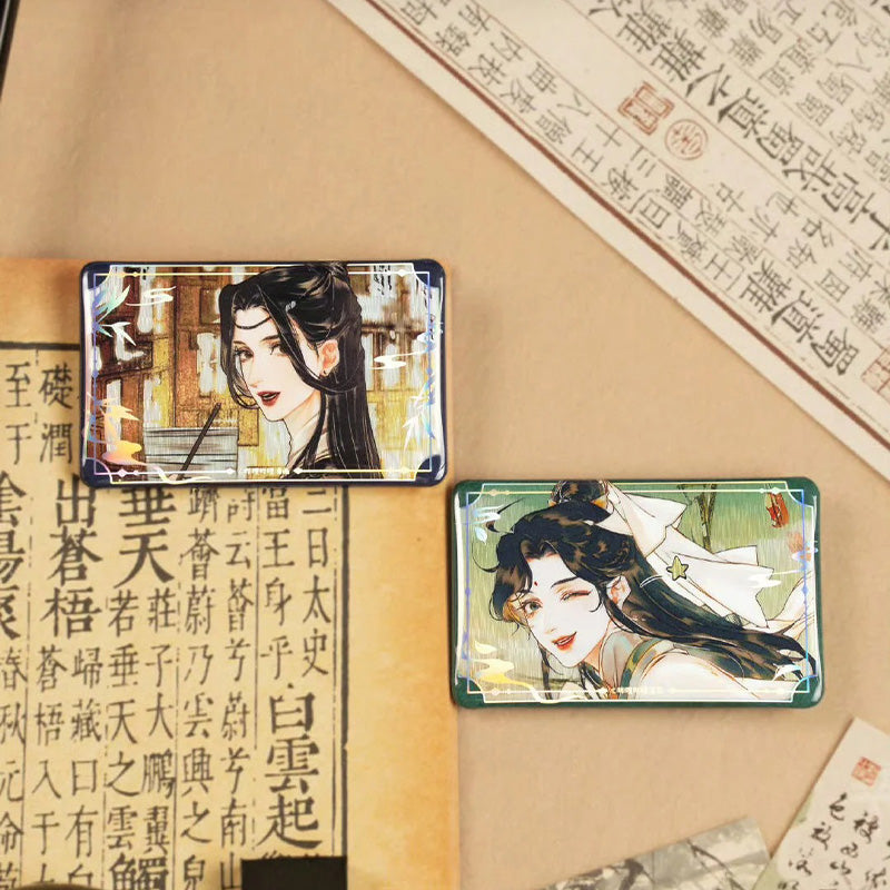 Heaven Official's Blessing | Gleaming Memories Series Square Tin Badge Blind Box