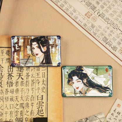 Heaven Official's Blessing | Gleaming Memories Series Square Tin Badge Blind Box