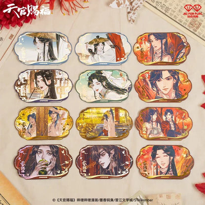 Heaven Official's Blessing | Gleaming Memories Series Square Tin Badge Blind Box