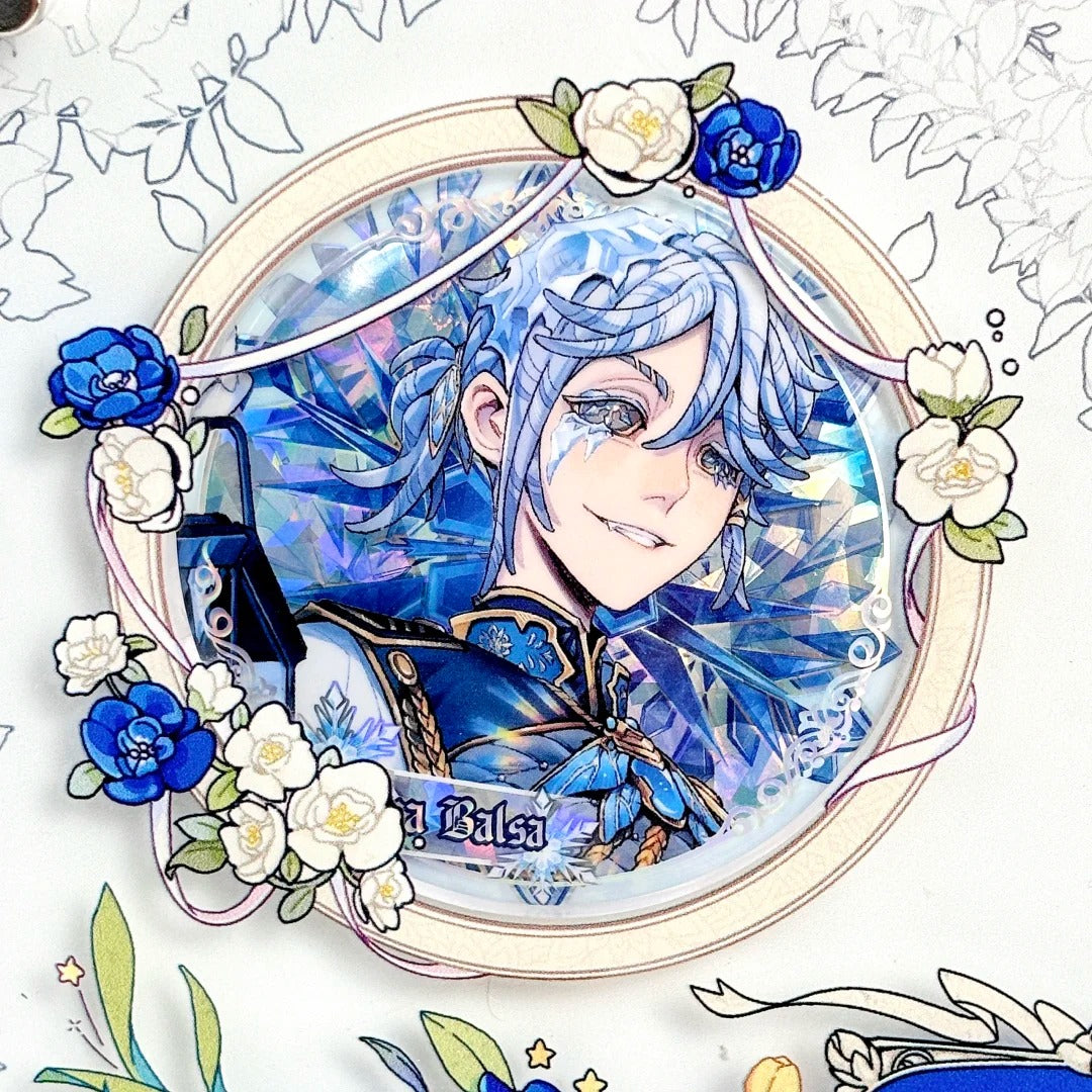 Identity V | Frozen Kingdom Series Pins Tin Badge Collection 7 Distinct Designs Per Box