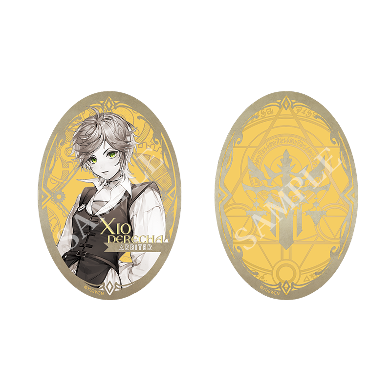 LOTM丨Official painted retro series double flash badge set