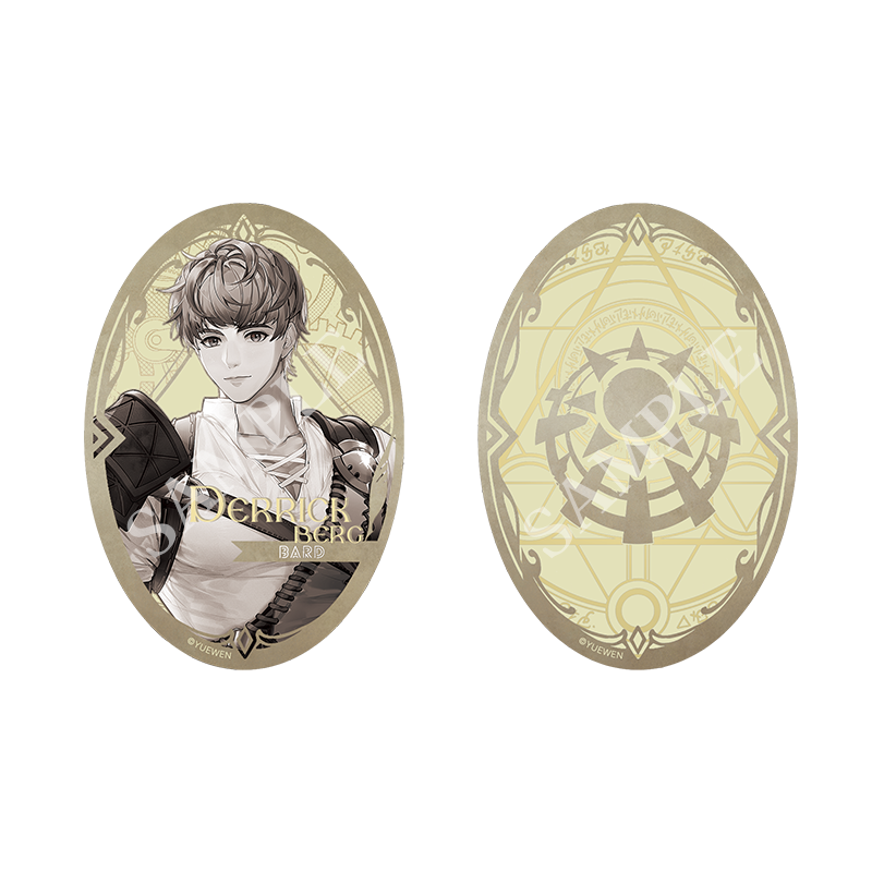 LOTM丨Official painted retro series double flash badge set