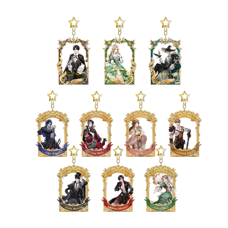 LOTM丨In The Mist Series Polaroid Pendant Acrylic Charm Keychain Klein Amon