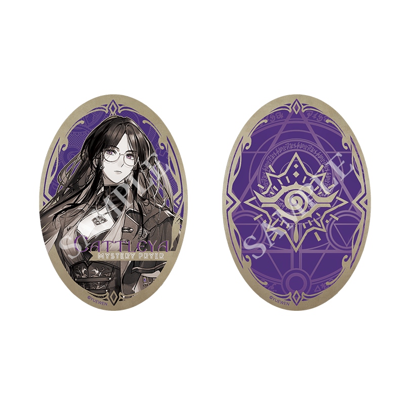 LOTM丨Official painted retro series double flash badge set