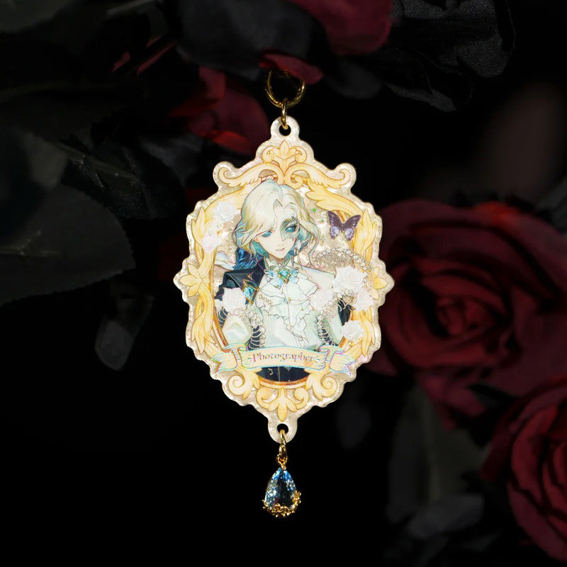 Identity V | Specimen Gallery Dangle Charms Acrylic KeyChain Bag Charm Collectibles Luca